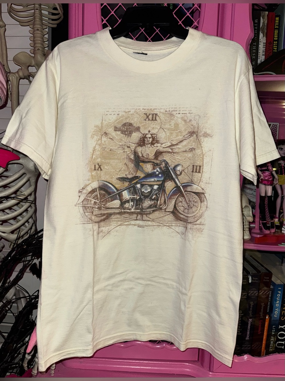 VTG 90s Harley Davidson Davinci shirt